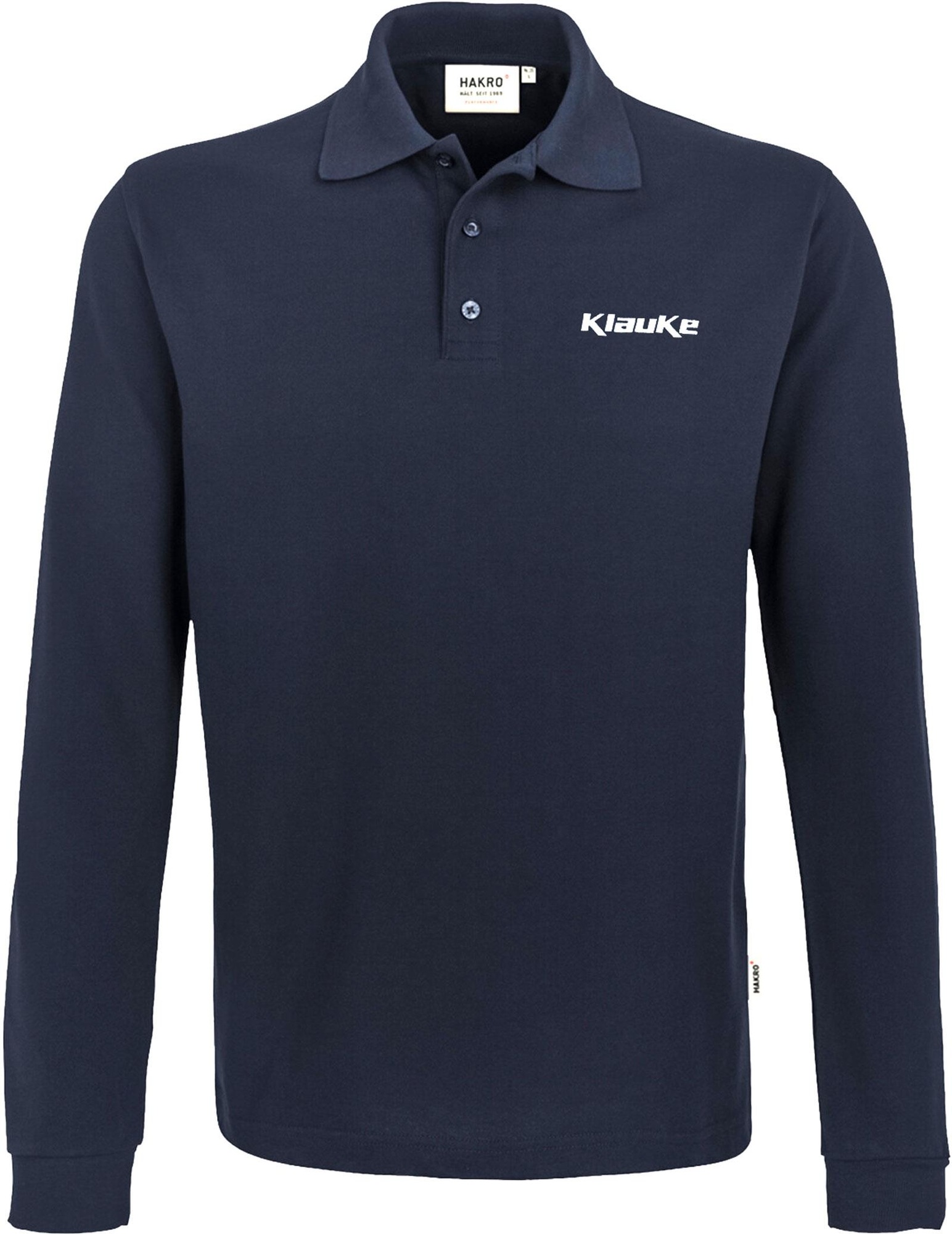 Longsleeve-Poloshirt